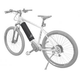 NC-17 4314 housse de protection universelle pour vélo électrique standard  pour batterie dans le tube diagonal couvercle thermique de batterie, noir